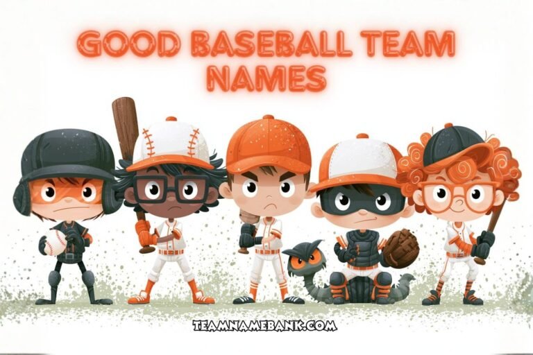 good baseball team names