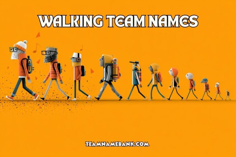 walking team names