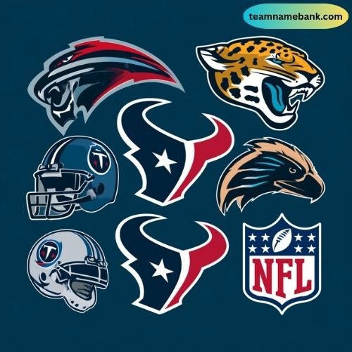 AFC South Teams Logos and Names