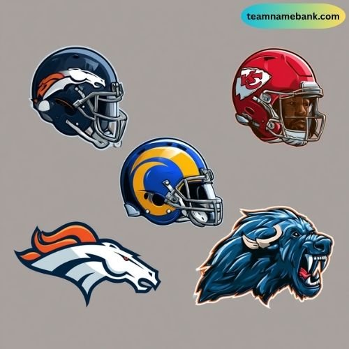 AFC West Teams Logos and Names