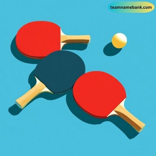 Clever Table Tennis Team Names