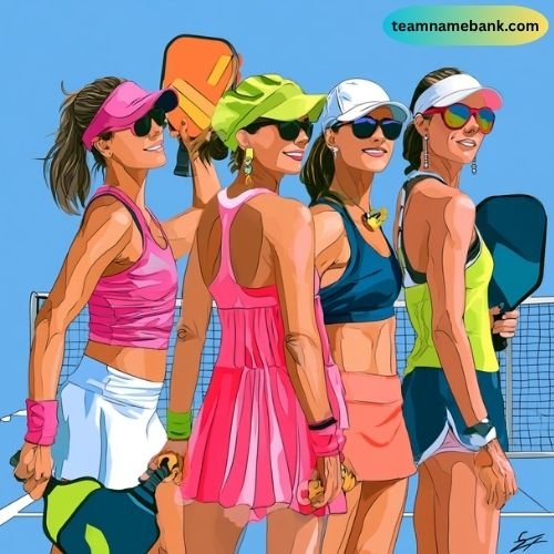 Cool Pickleball Team Names for Women