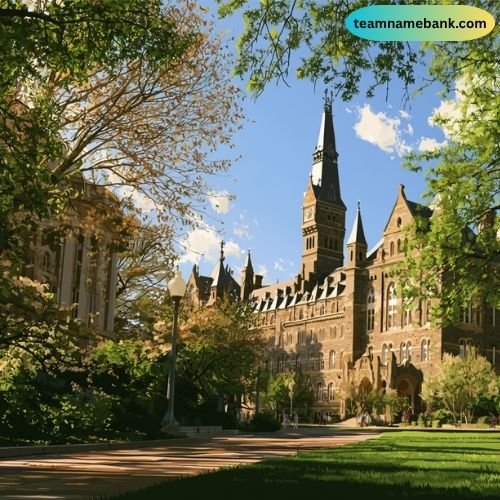 Creative Georgetown University Team Names