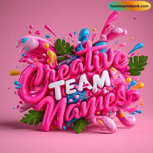 Creative Pink Team Names