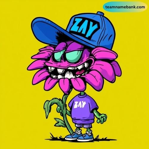 Creative Zay Flowers Fantasy Team Names