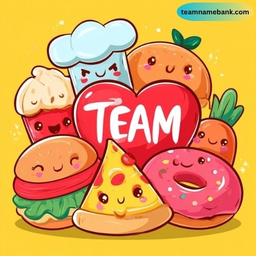 Cute Food Team Names