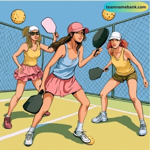 Cute Women's Pickleball Team Names