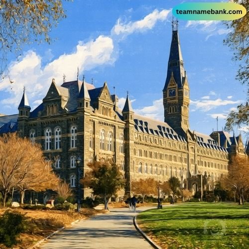 Funny Georgetown University Team Names