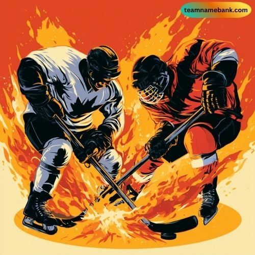 Funny Heated Rivalry Hockey Team Names