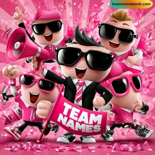Funny Pink Team Names