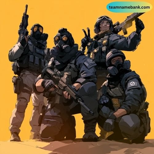 Tactical and Security-Themed Team Names