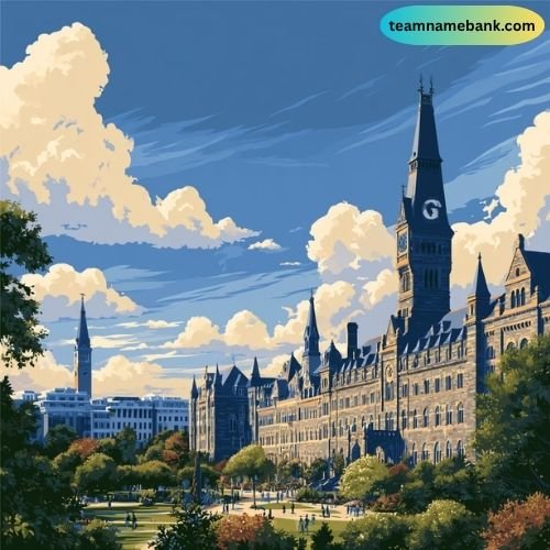 Top Georgetown University Team Name Ideas