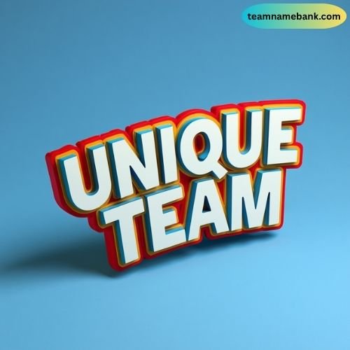 Unique Single Word Team Names