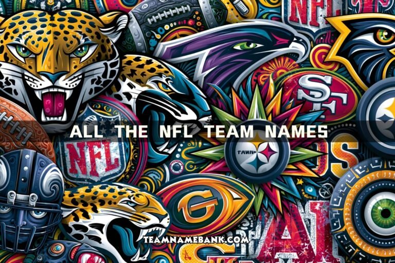 all the nfl team names