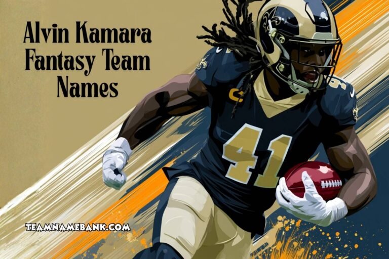 alvin kamara fantasy team names