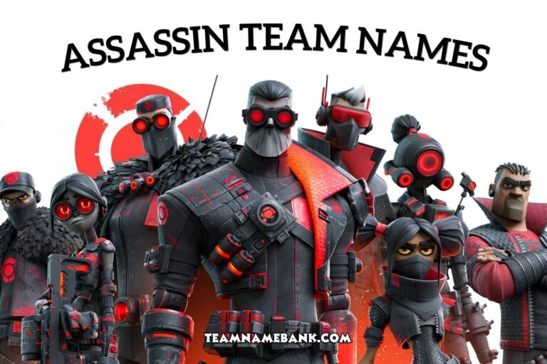 assassin team names