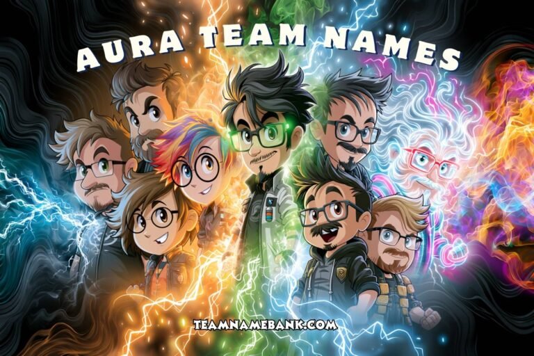 aura team names