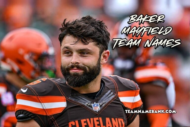 baker mayfield team names