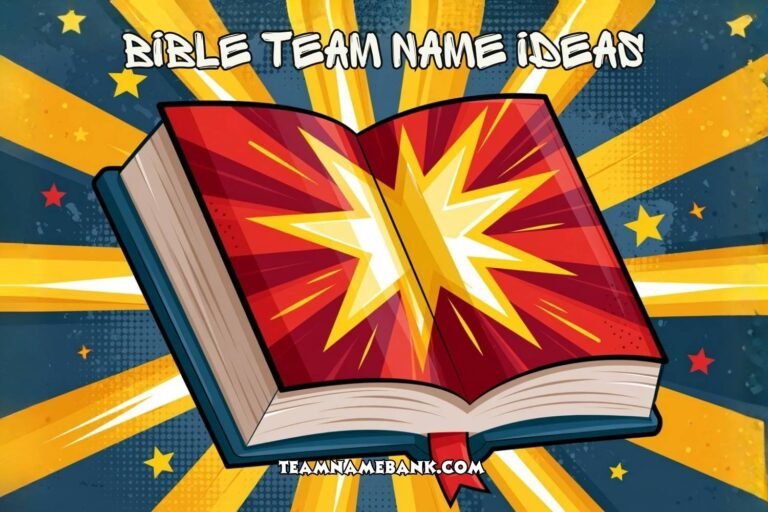bible team name ideas