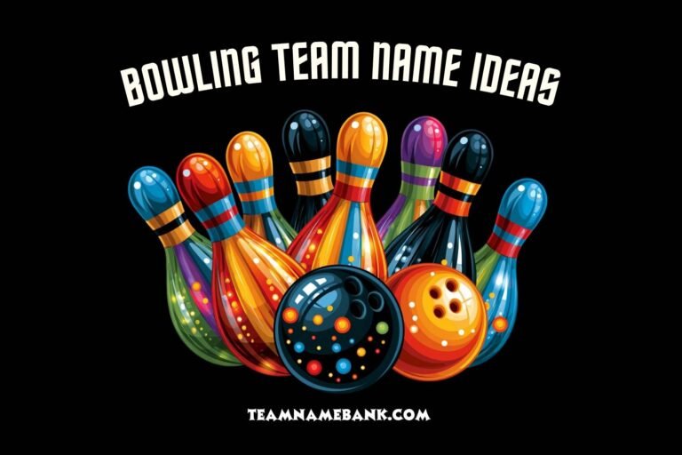 bowling team name ideas