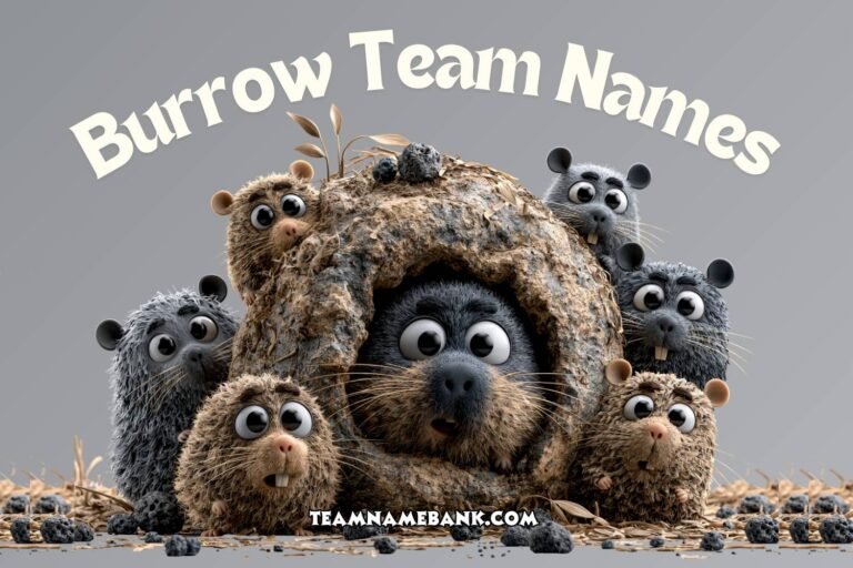 burrow team names