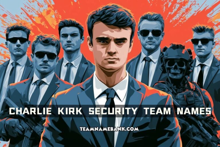 charlie kirk security team names