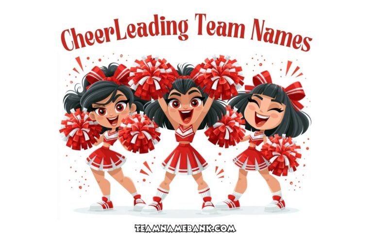 cheerleading team names