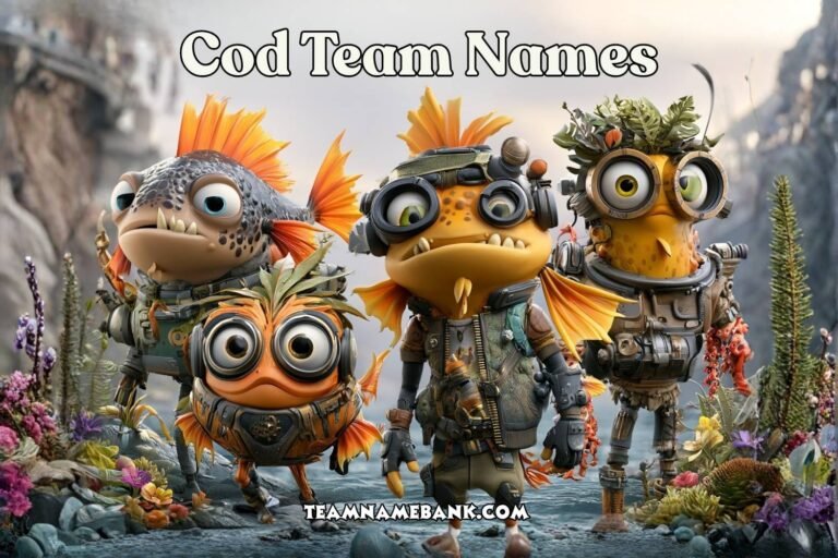 cod team names