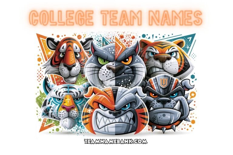 college team names
