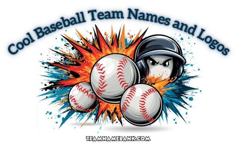 cool baseball team names and logos