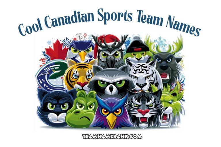 cool canadian sports team names