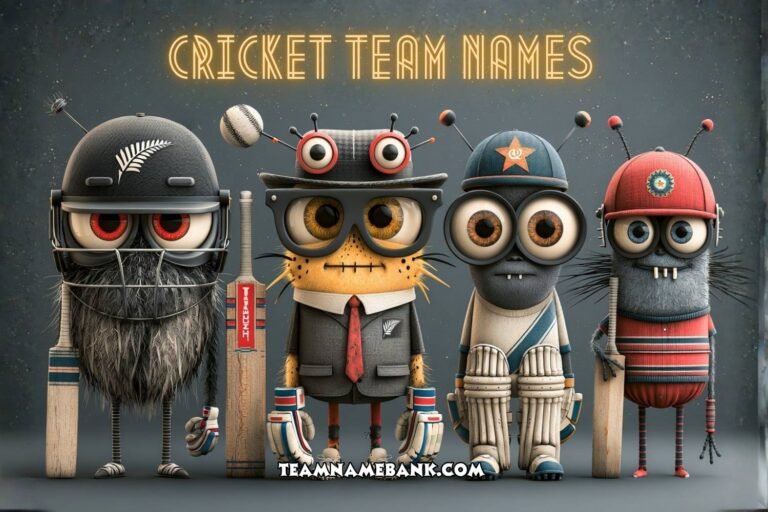 cricket team names
