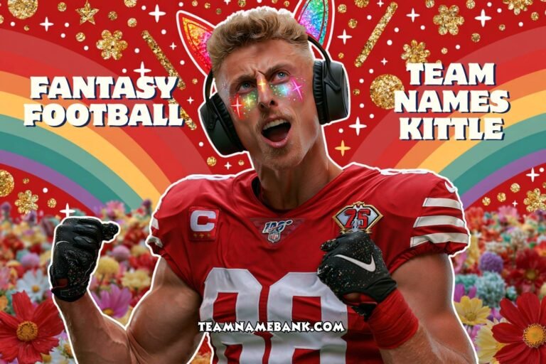 fantasy football team names kittle