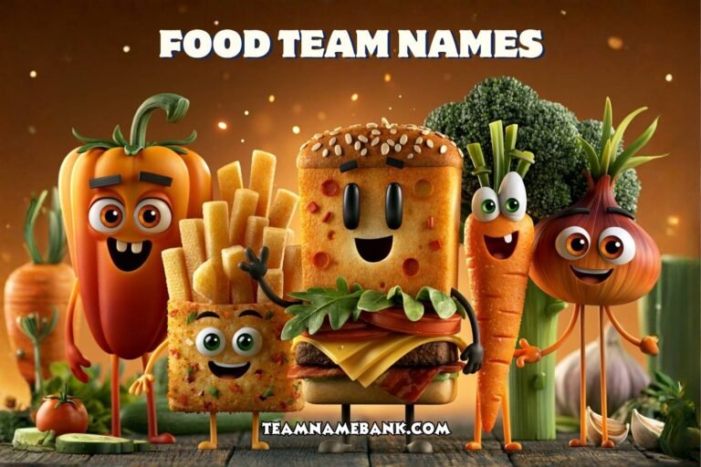 food team names