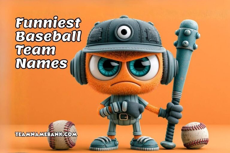 funniest baseball team names