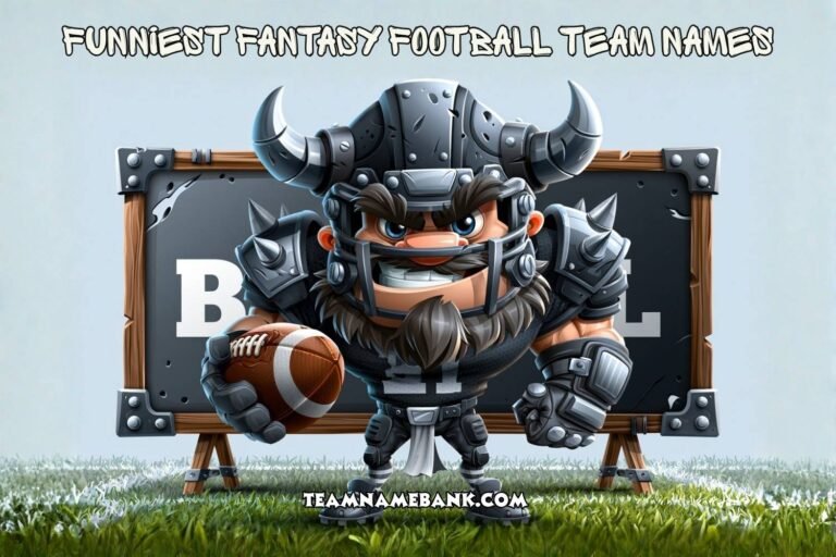 funniest fantasy football team names