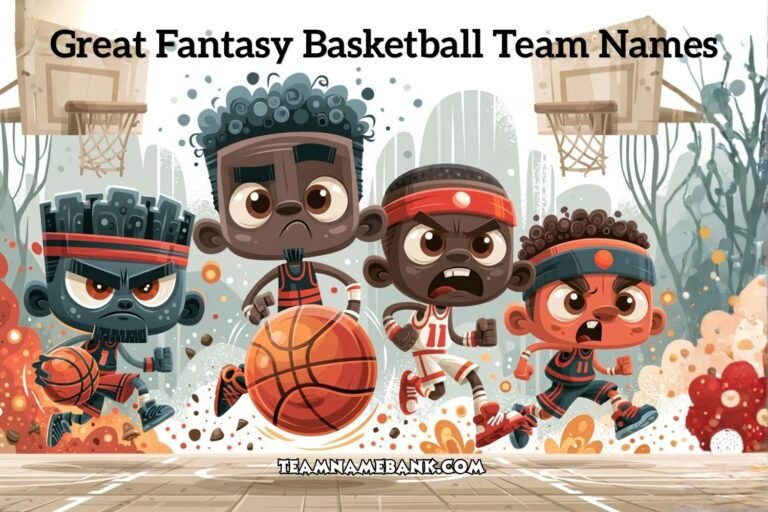 great fantasy basketball team names