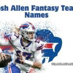 josh allen fantasy team names