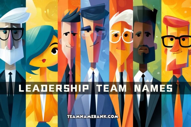 leadership team names