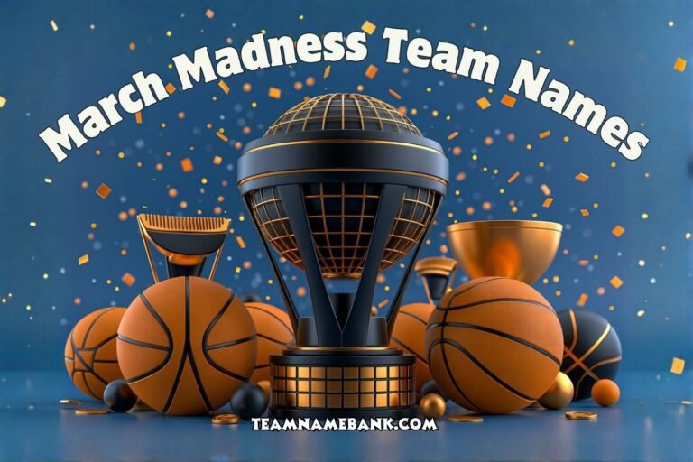 march madness team names
