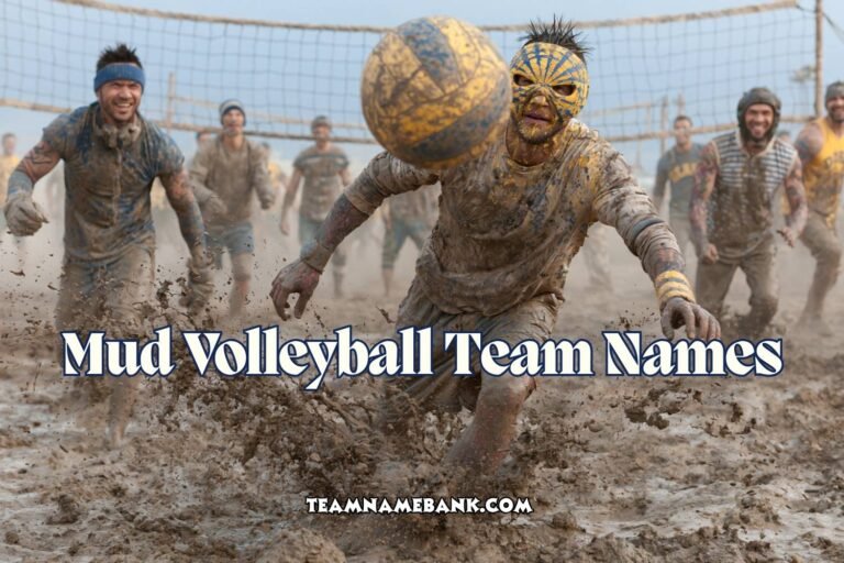 mud volleyball team names