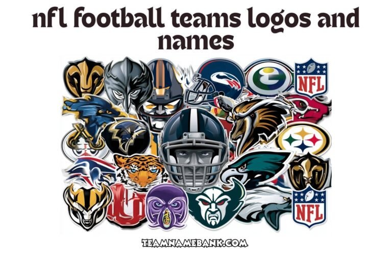 nfl football teams logos and names