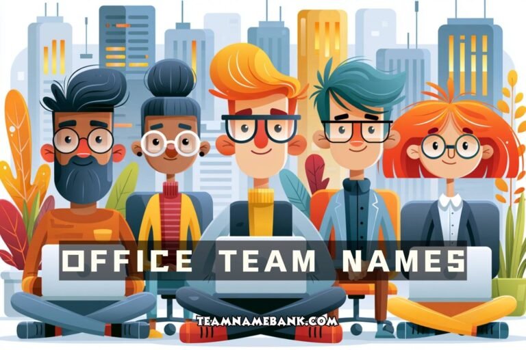 office team names