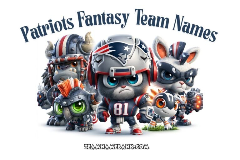 patriots fantasy team names