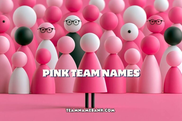 pink team names
