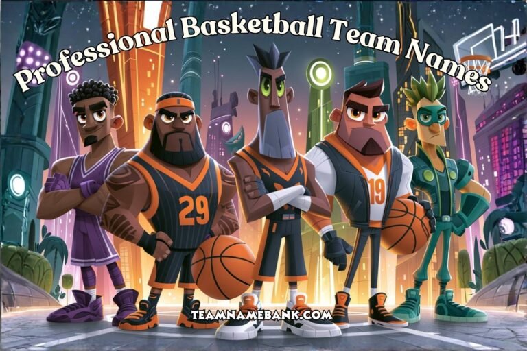 professional basketball team names