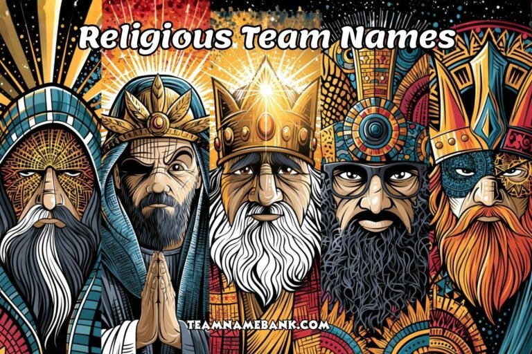religious team names