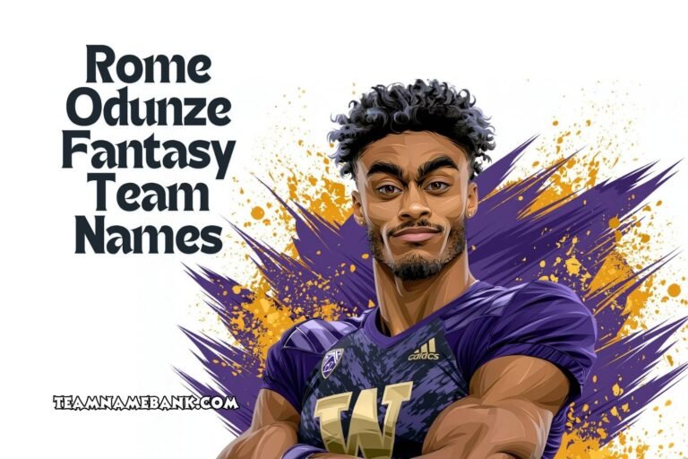 rome odunze fantasy team names