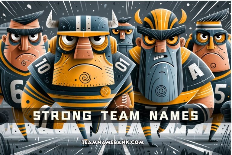 strong team names