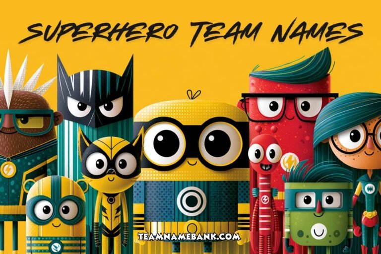 superhero team names